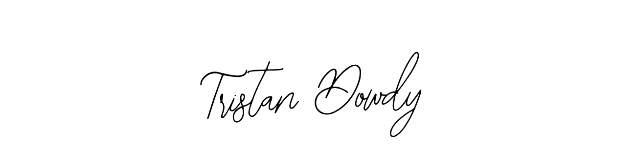 The best way (Bearetta-2O07w) to make a short signature is to pick only two or three words in your name. The name Tristan Dowdy include a total of six letters. For converting this name. Tristan Dowdy signature style 12 images and pictures png