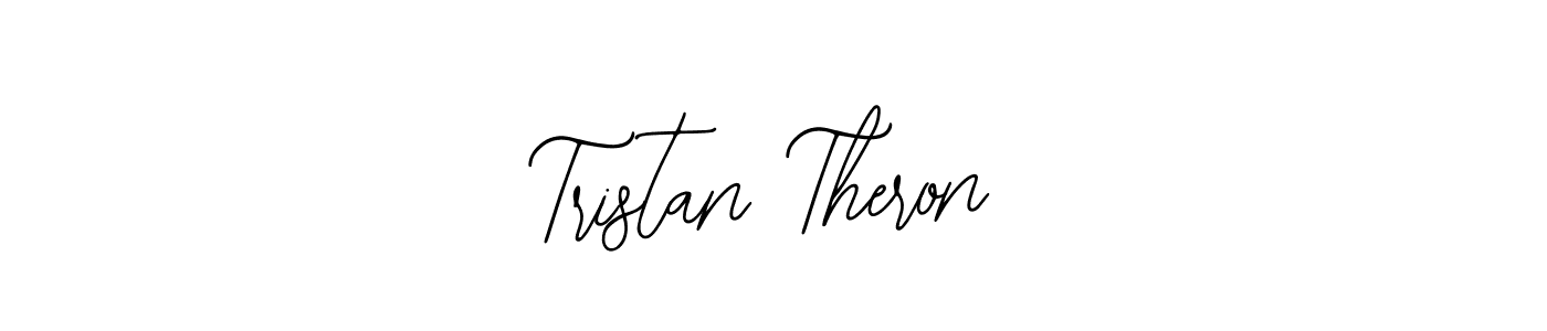 How to make Tristan Theron name signature. Use Bearetta-2O07w style for creating short signs online. This is the latest handwritten sign. Tristan Theron signature style 12 images and pictures png