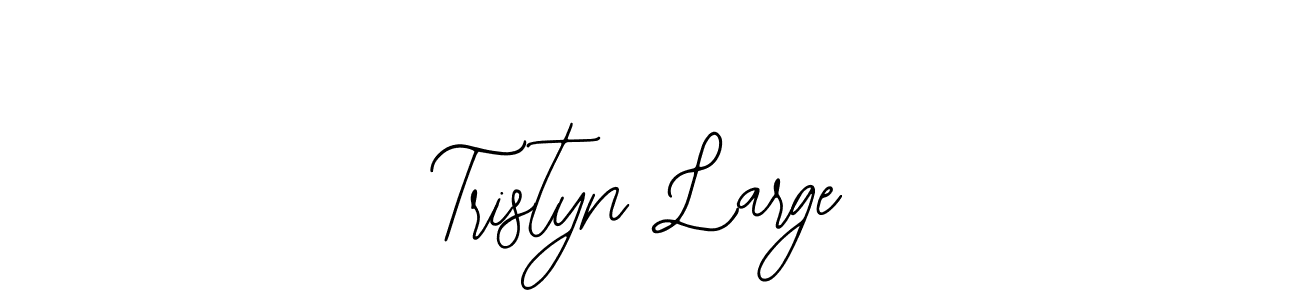 How to make Tristyn Large name signature. Use Bearetta-2O07w style for creating short signs online. This is the latest handwritten sign. Tristyn Large signature style 12 images and pictures png