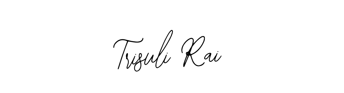 Make a beautiful signature design for name Trisuli Rai. With this signature (Bearetta-2O07w) style, you can create a handwritten signature for free. Trisuli Rai signature style 12 images and pictures png
