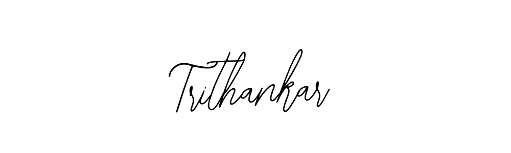 You should practise on your own different ways (Bearetta-2O07w) to write your name (Trithankar) in signature. don't let someone else do it for you. Trithankar signature style 12 images and pictures png