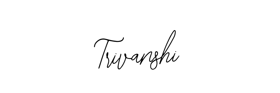Similarly Bearetta-2O07w is the best handwritten signature design. Signature creator online .You can use it as an online autograph creator for name Trivanshi. Trivanshi signature style 12 images and pictures png
