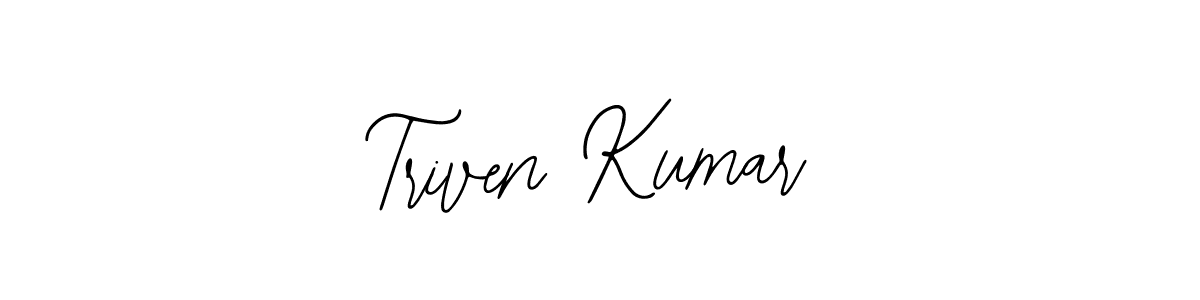 Check out images of Autograph of Triven Kumar name. Actor Triven Kumar Signature Style. Bearetta-2O07w is a professional sign style online. Triven Kumar signature style 12 images and pictures png