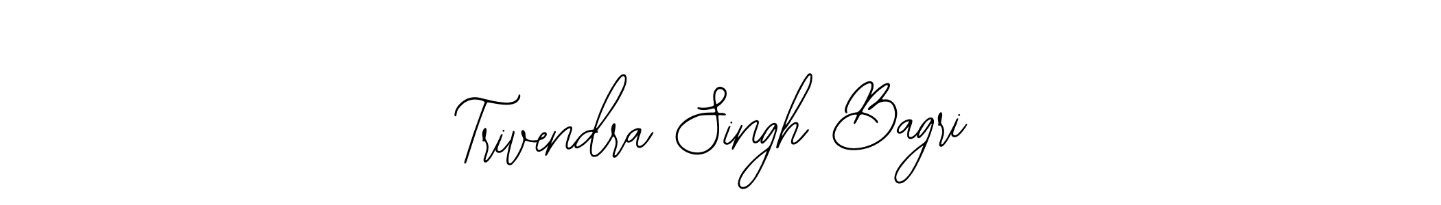 Design your own signature with our free online signature maker. With this signature software, you can create a handwritten (Bearetta-2O07w) signature for name Trivendra Singh Bagri. Trivendra Singh Bagri signature style 12 images and pictures png