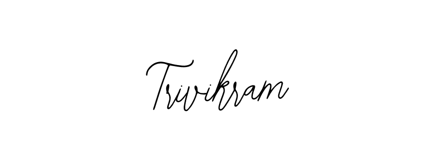 Make a beautiful signature design for name Trivikram. With this signature (Bearetta-2O07w) style, you can create a handwritten signature for free. Trivikram signature style 12 images and pictures png