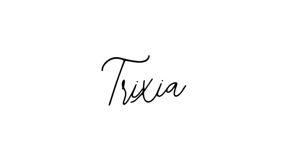 How to Draw Trixia signature style? Bearetta-2O07w is a latest design signature styles for name Trixia. Trixia signature style 12 images and pictures png