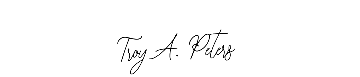 Design your own signature with our free online signature maker. With this signature software, you can create a handwritten (Bearetta-2O07w) signature for name Troy A. Peters. Troy A. Peters signature style 12 images and pictures png