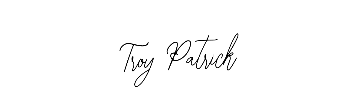 Create a beautiful signature design for name Troy Patrick. With this signature (Bearetta-2O07w) fonts, you can make a handwritten signature for free. Troy Patrick signature style 12 images and pictures png