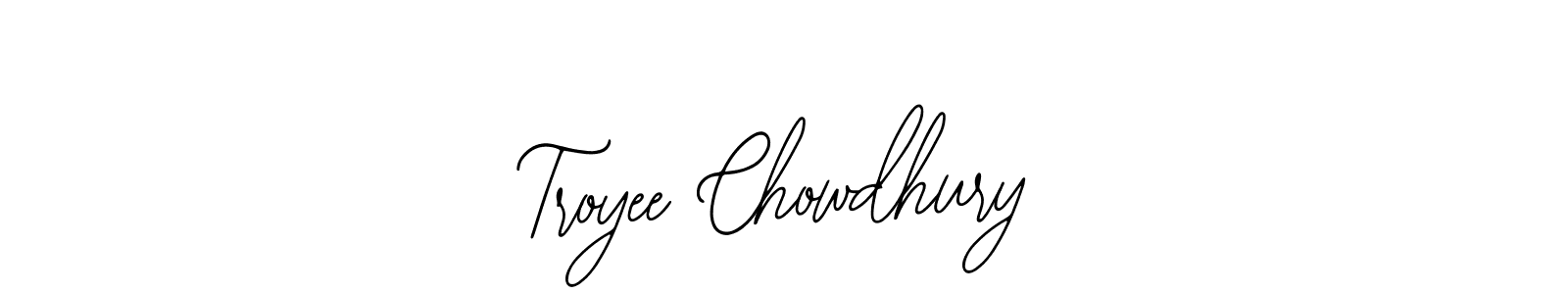 You can use this online signature creator to create a handwritten signature for the name Troyee Chowdhury. This is the best online autograph maker. Troyee Chowdhury signature style 12 images and pictures png