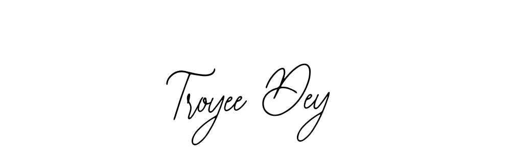 Make a beautiful signature design for name Troyee Dey. Use this online signature maker to create a handwritten signature for free. Troyee Dey signature style 12 images and pictures png