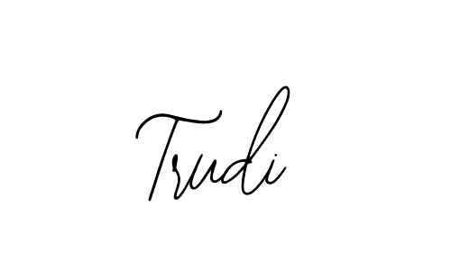 The best way (Bearetta-2O07w) to make a short signature is to pick only two or three words in your name. The name Trudi include a total of six letters. For converting this name. Trudi signature style 12 images and pictures png