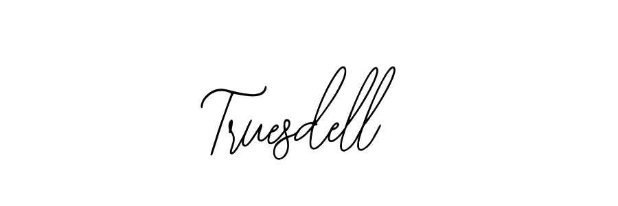 Make a beautiful signature design for name Truesdell. With this signature (Bearetta-2O07w) style, you can create a handwritten signature for free. Truesdell signature style 12 images and pictures png