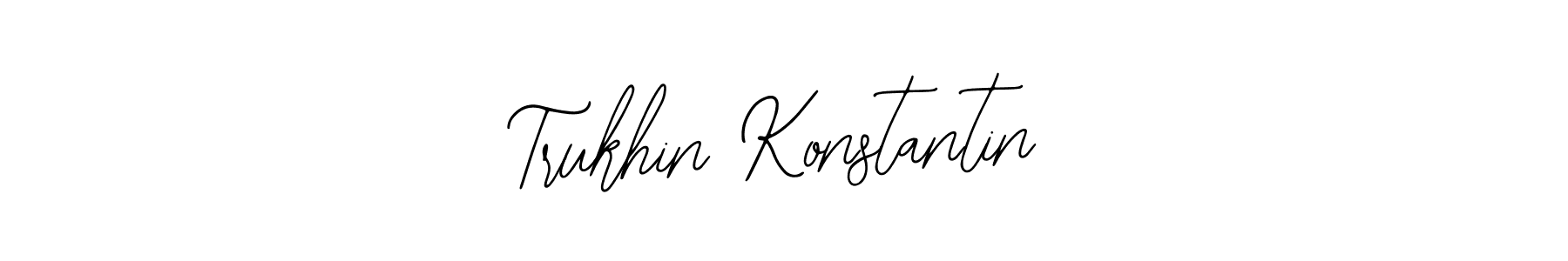 if you are searching for the best signature style for your name Trukhin Konstantin. so please give up your signature search. here we have designed multiple signature styles  using Bearetta-2O07w. Trukhin Konstantin signature style 12 images and pictures png