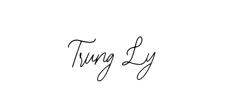 Make a beautiful signature design for name Trung Ly. With this signature (Bearetta-2O07w) style, you can create a handwritten signature for free. Trung Ly signature style 12 images and pictures png