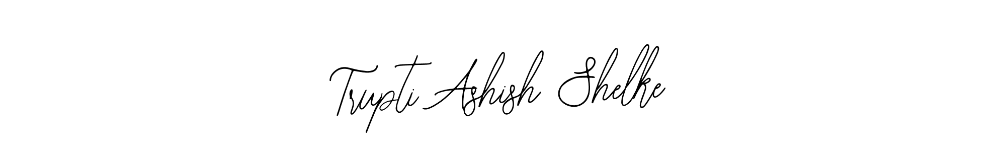 Make a beautiful signature design for name Trupti Ashish Shelke. With this signature (Bearetta-2O07w) style, you can create a handwritten signature for free. Trupti Ashish Shelke signature style 12 images and pictures png