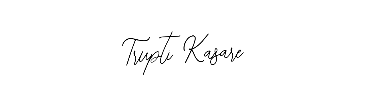 You can use this online signature creator to create a handwritten signature for the name Trupti Kasare. This is the best online autograph maker. Trupti Kasare signature style 12 images and pictures png