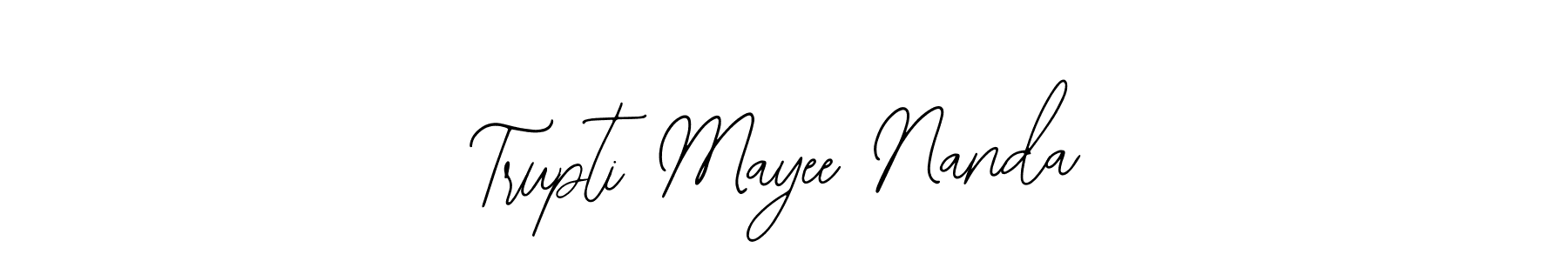 Design your own signature with our free online signature maker. With this signature software, you can create a handwritten (Bearetta-2O07w) signature for name Trupti Mayee Nanda. Trupti Mayee Nanda signature style 12 images and pictures png