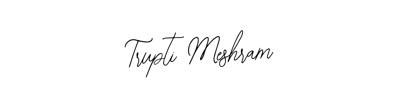 Design your own signature with our free online signature maker. With this signature software, you can create a handwritten (Bearetta-2O07w) signature for name Trupti Meshram. Trupti Meshram signature style 12 images and pictures png