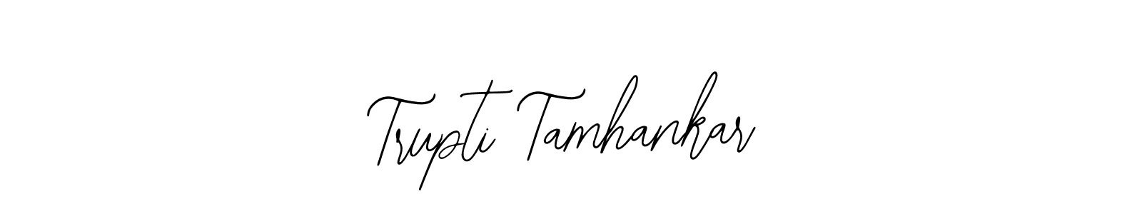 You can use this online signature creator to create a handwritten signature for the name Trupti Tamhankar. This is the best online autograph maker. Trupti Tamhankar signature style 12 images and pictures png