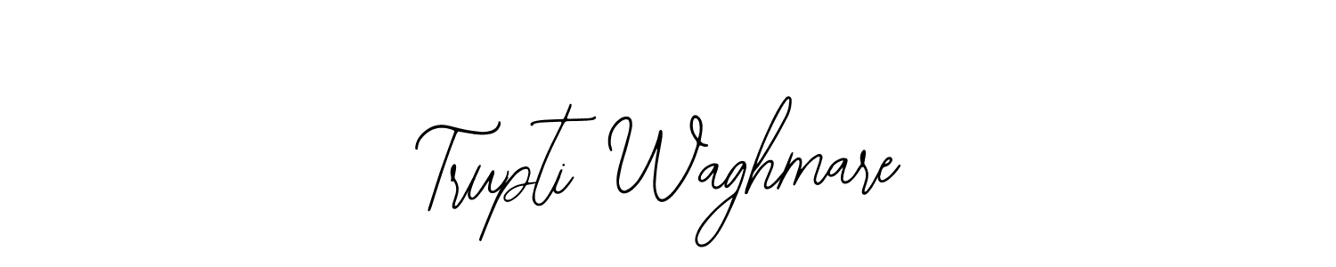 It looks lik you need a new signature style for name Trupti Waghmare. Design unique handwritten (Bearetta-2O07w) signature with our free signature maker in just a few clicks. Trupti Waghmare signature style 12 images and pictures png