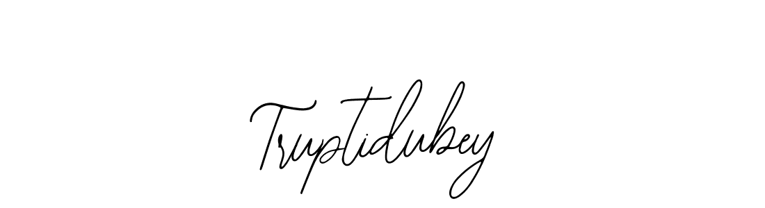 The best way (Bearetta-2O07w) to make a short signature is to pick only two or three words in your name. The name Truptidubey include a total of six letters. For converting this name. Truptidubey signature style 12 images and pictures png