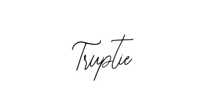 Bearetta-2O07w is a professional signature style that is perfect for those who want to add a touch of class to their signature. It is also a great choice for those who want to make their signature more unique. Get Truptie name to fancy signature for free. Truptie signature style 12 images and pictures png