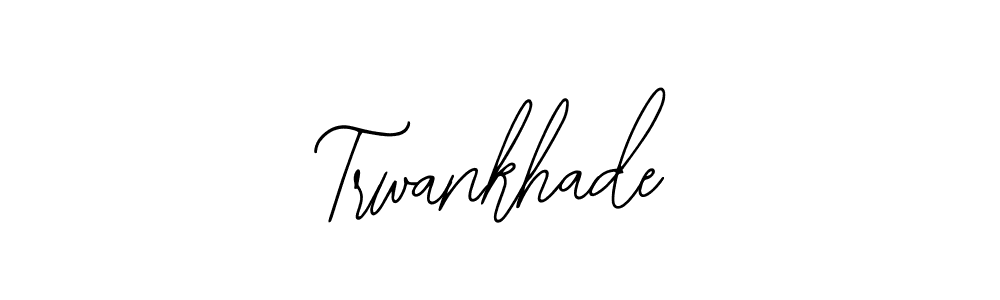 It looks lik you need a new signature style for name Trwankhade. Design unique handwritten (Bearetta-2O07w) signature with our free signature maker in just a few clicks. Trwankhade signature style 12 images and pictures png