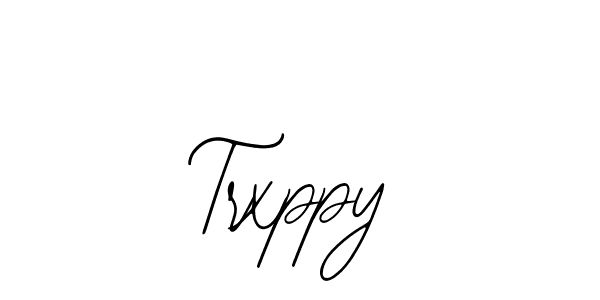 Create a beautiful signature design for name Trxppy. With this signature (Bearetta-2O07w) fonts, you can make a handwritten signature for free. Trxppy signature style 12 images and pictures png