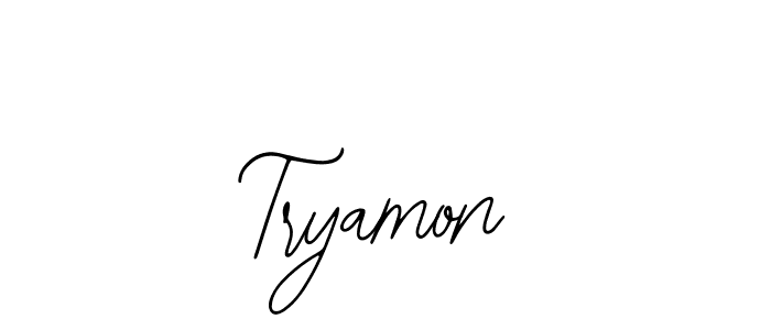 Tryamon stylish signature style. Best Handwritten Sign (Bearetta-2O07w) for my name. Handwritten Signature Collection Ideas for my name Tryamon. Tryamon signature style 12 images and pictures png