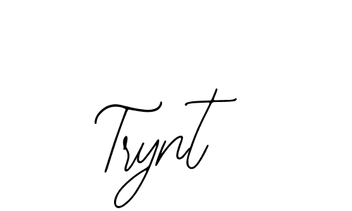 Bearetta-2O07w is a professional signature style that is perfect for those who want to add a touch of class to their signature. It is also a great choice for those who want to make their signature more unique. Get Trynt name to fancy signature for free. Trynt signature style 12 images and pictures png