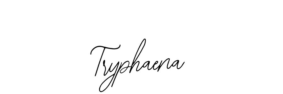 Use a signature maker to create a handwritten signature online. With this signature software, you can design (Bearetta-2O07w) your own signature for name Tryphaena. Tryphaena signature style 12 images and pictures png