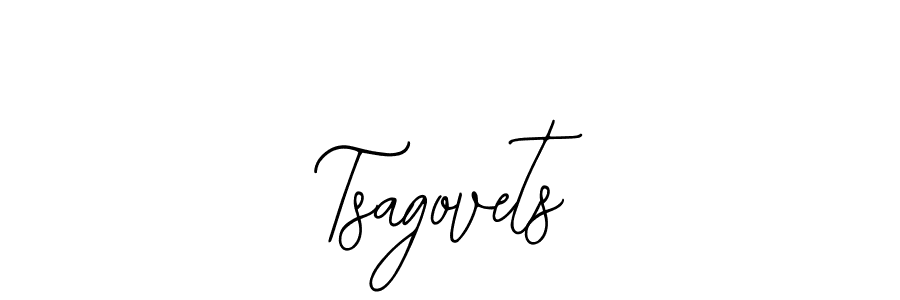 Make a beautiful signature design for name Tsagovets. Use this online signature maker to create a handwritten signature for free. Tsagovets signature style 12 images and pictures png