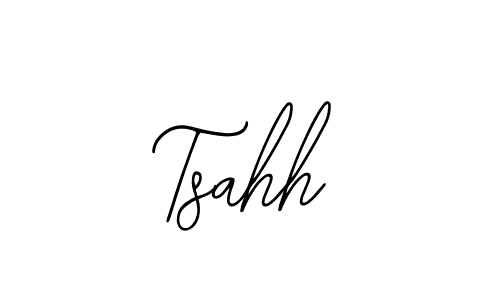 if you are searching for the best signature style for your name Tsahh. so please give up your signature search. here we have designed multiple signature styles  using Bearetta-2O07w. Tsahh signature style 12 images and pictures png