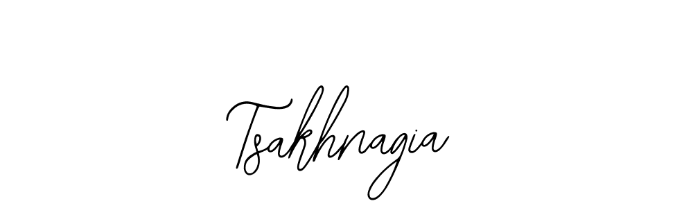Tsakhnagia stylish signature style. Best Handwritten Sign (Bearetta-2O07w) for my name. Handwritten Signature Collection Ideas for my name Tsakhnagia. Tsakhnagia signature style 12 images and pictures png