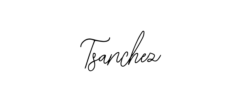 Design your own signature with our free online signature maker. With this signature software, you can create a handwritten (Bearetta-2O07w) signature for name Tsanchez. Tsanchez signature style 12 images and pictures png