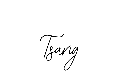 How to make Tsang signature? Bearetta-2O07w is a professional autograph style. Create handwritten signature for Tsang name. Tsang signature style 12 images and pictures png