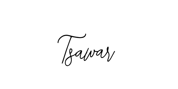 How to make Tsawar name signature. Use Bearetta-2O07w style for creating short signs online. This is the latest handwritten sign. Tsawar signature style 12 images and pictures png