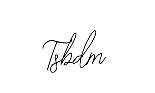 Create a beautiful signature design for name Tsbdm. With this signature (Bearetta-2O07w) fonts, you can make a handwritten signature for free. Tsbdm signature style 12 images and pictures png