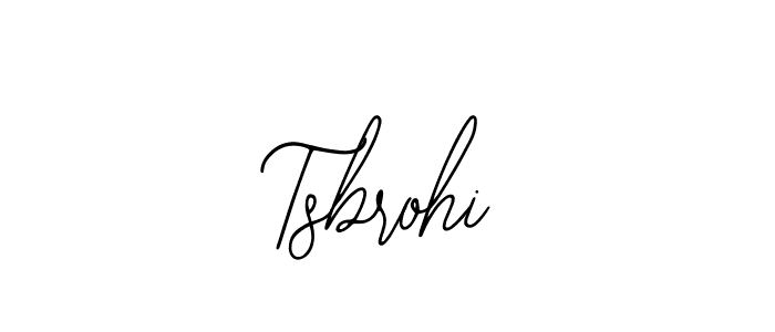 Make a beautiful signature design for name Tsbrohi. Use this online signature maker to create a handwritten signature for free. Tsbrohi signature style 12 images and pictures png