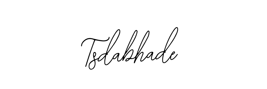 See photos of Tsdabhade official signature by Spectra . Check more albums & portfolios. Read reviews & check more about Bearetta-2O07w font. Tsdabhade signature style 12 images and pictures png