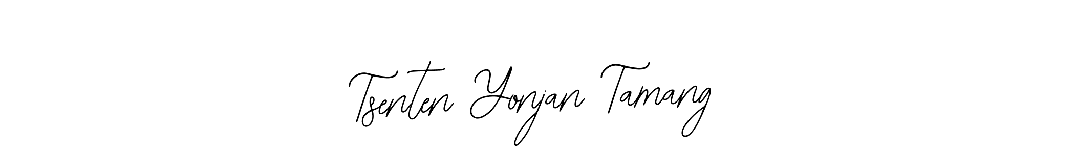 It looks lik you need a new signature style for name Tsenten Yonjan Tamang. Design unique handwritten (Bearetta-2O07w) signature with our free signature maker in just a few clicks. Tsenten Yonjan Tamang signature style 12 images and pictures png