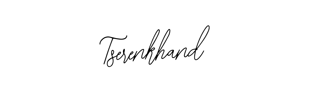 The best way (Bearetta-2O07w) to make a short signature is to pick only two or three words in your name. The name Tserenkhand include a total of six letters. For converting this name. Tserenkhand signature style 12 images and pictures png