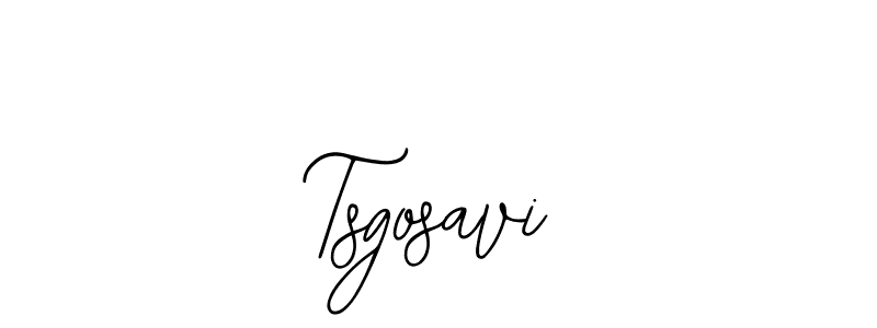 How to make Tsgosavi signature? Bearetta-2O07w is a professional autograph style. Create handwritten signature for Tsgosavi name. Tsgosavi signature style 12 images and pictures png