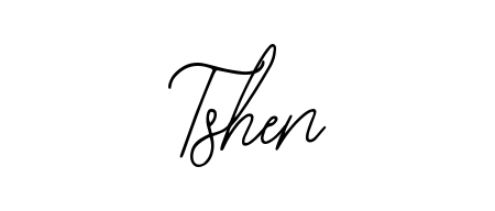Transform the name Tshen into a signature masterpiece using Bearetta-2O07w font. Ideal for photographers, artists, and creators looking for watermarks. Tshen signature style 12 images and pictures png