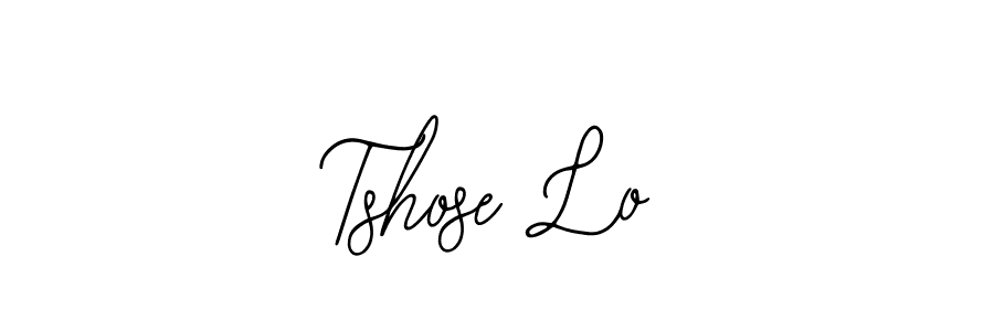 How to Draw Tshose Lo signature style? Bearetta-2O07w is a latest design signature styles for name Tshose Lo. Tshose Lo signature style 12 images and pictures png