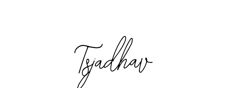 Tsjadhav stylish signature style. Best Handwritten Sign (Bearetta-2O07w) for my name. Handwritten Signature Collection Ideas for my name Tsjadhav. Tsjadhav signature style 12 images and pictures png