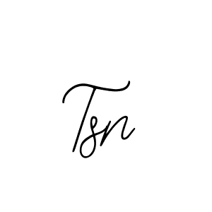 Create a beautiful signature design for name Tsn. With this signature (Bearetta-2O07w) fonts, you can make a handwritten signature for free. Tsn signature style 12 images and pictures png