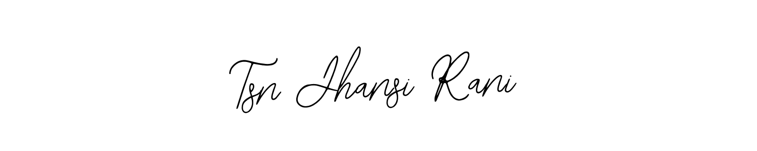 Create a beautiful signature design for name Tsn Jhansi Rani. With this signature (Bearetta-2O07w) fonts, you can make a handwritten signature for free. Tsn Jhansi Rani signature style 12 images and pictures png