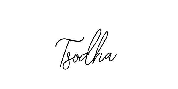 Tsodha stylish signature style. Best Handwritten Sign (Bearetta-2O07w) for my name. Handwritten Signature Collection Ideas for my name Tsodha. Tsodha signature style 12 images and pictures png