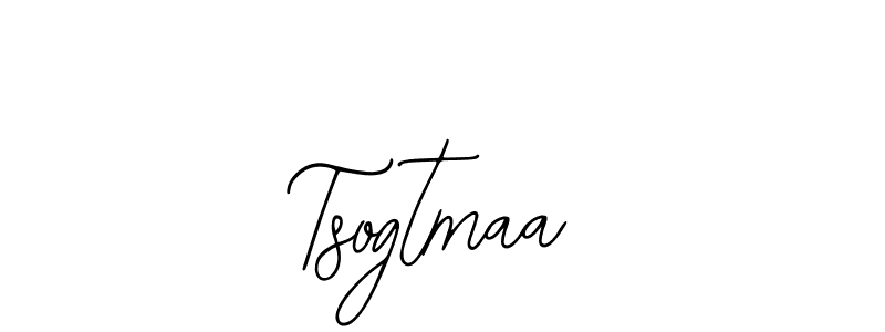 How to make Tsogtmaa signature? Bearetta-2O07w is a professional autograph style. Create handwritten signature for Tsogtmaa name. Tsogtmaa signature style 12 images and pictures png